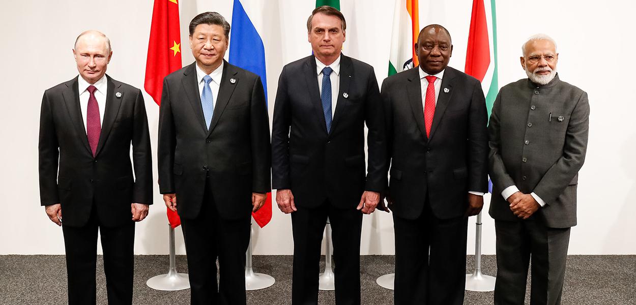 Líderes dos BRICS
