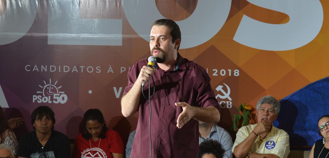 O  PSOL confirmou a candidatura de Guilherme Boulos Ã  PresidÃªncia da RepÃºblica, na convenÃ§Ã£o nacional que reuniu filiados do partido.Foto Rovena Rosa/AgÃªncia Brasil