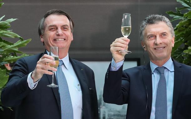 Buenos Aires - Argentina Jair Bolsonaro em Almoço Oficial oferecido pelo Senhor Mauricio Macri, Presidente da República Argentina.