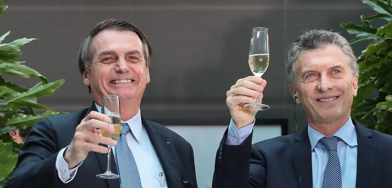 Buenos Aires - Argentina Jair Bolsonaro em Almoço Oficial oferecido pelo Senhor Mauricio Macri, Presidente da República Argentina.