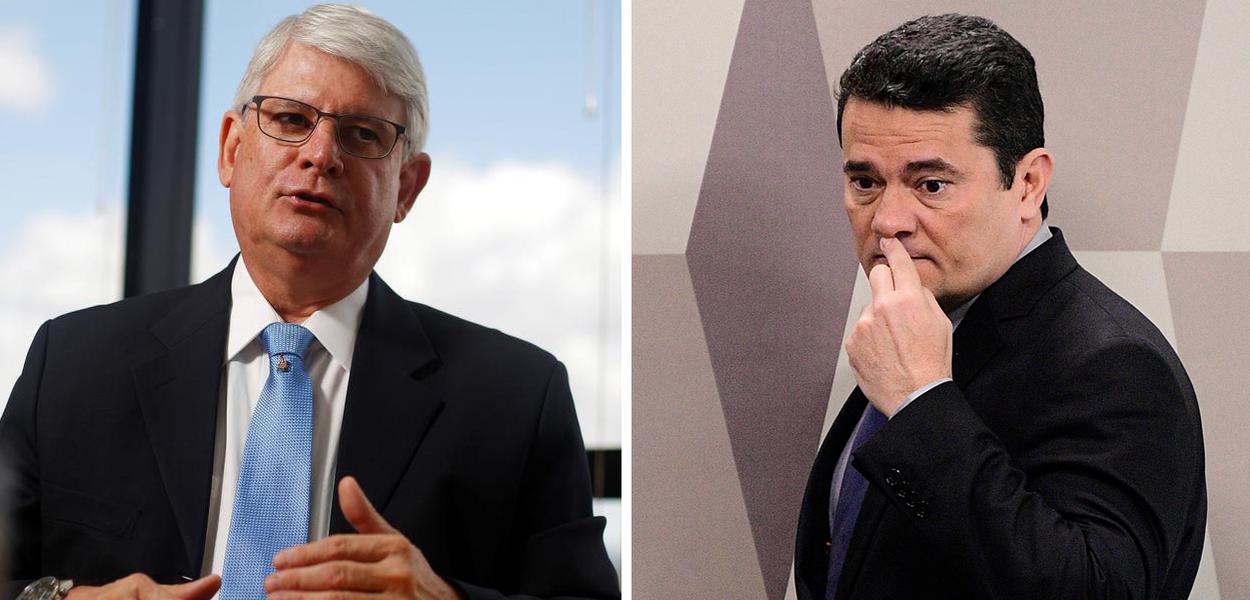 Rodrigo Janot e Sérgio Moro