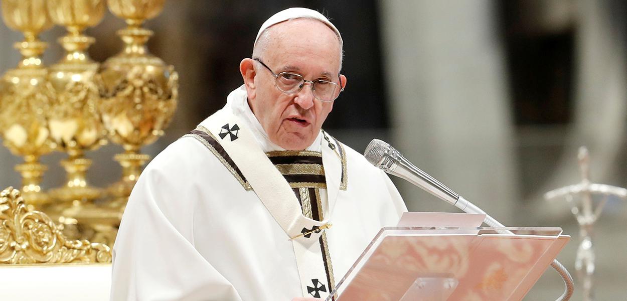 Papa Francisco celebra missa no Vaticano