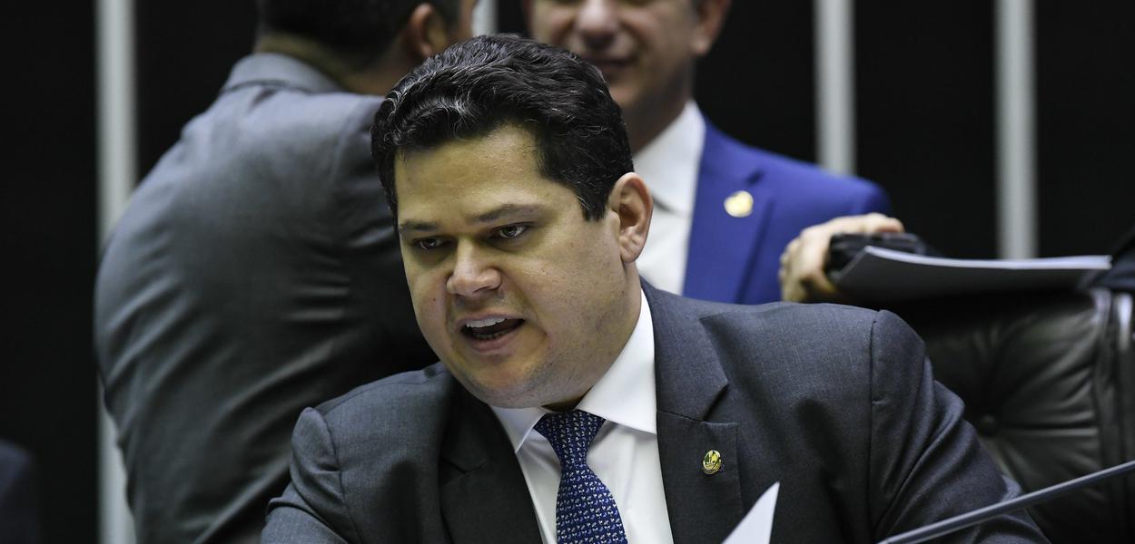 Presidente do Senado, Davi Alcolumbre (DEM-AP)