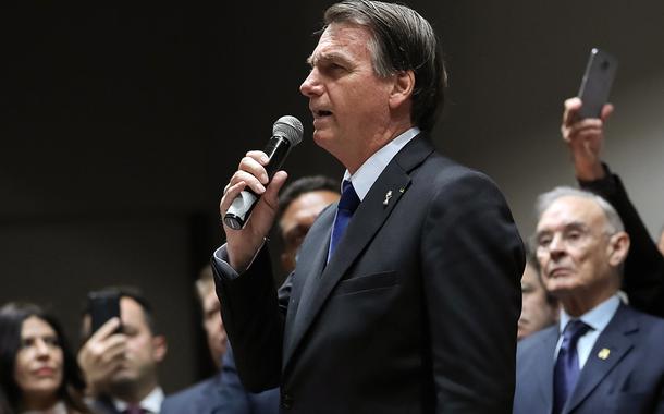 (BrasÃ­lia - DF, 10/07/2019) Palavras do Presidente da RepÃºblica, Jair Bolsonaro.\rFoto: Marcos CorrÃªa/PR