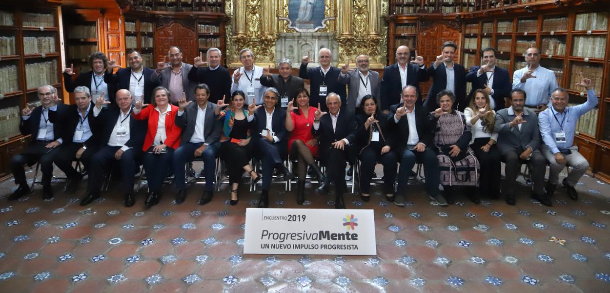 Progressistas em encontro no México