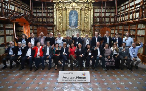 Progressistas em encontro no México