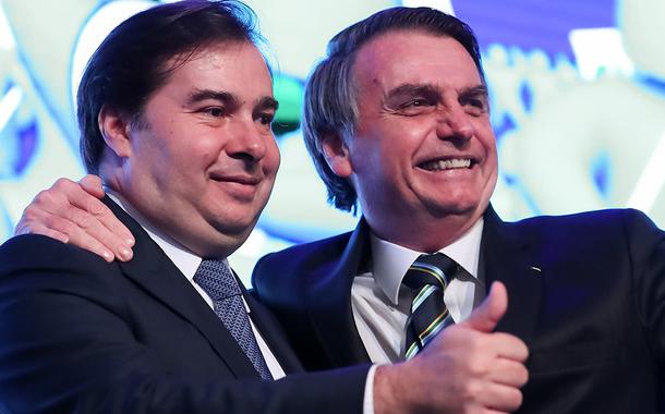 Presidente da Câmara dos Deputados, Rodrigo Maia, Presidente da República, Jair Bolsonaro.