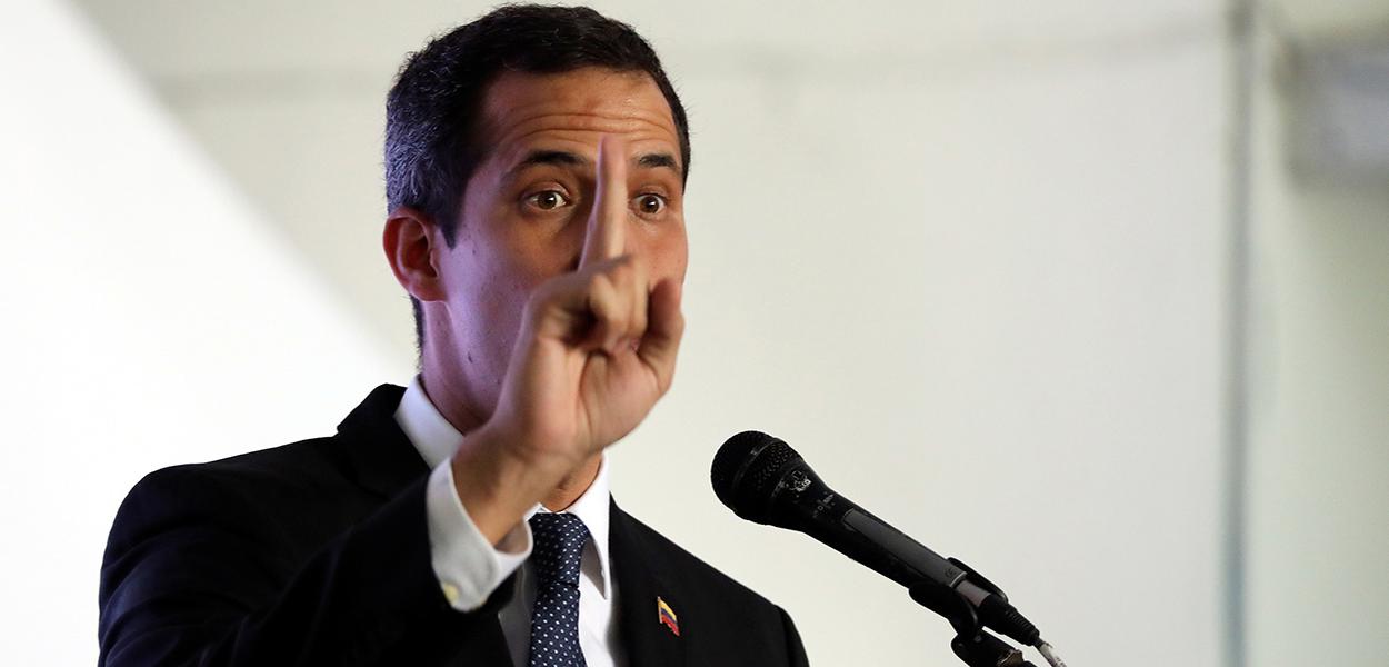 Líder da oposição venezuelana Juan Guaidó