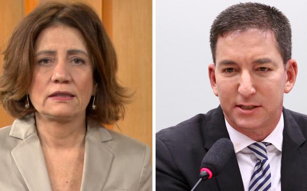 Miriam Leitão e Glenn Greenwald