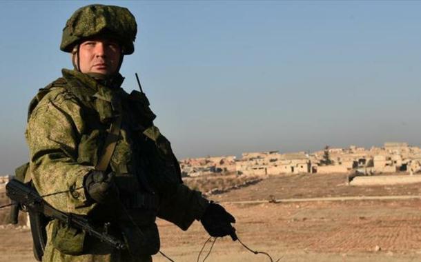 Soldado russo na Siria