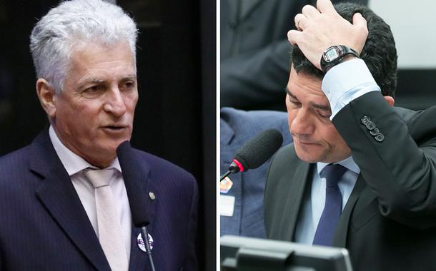 Rogério Correia e Sergio Moro
