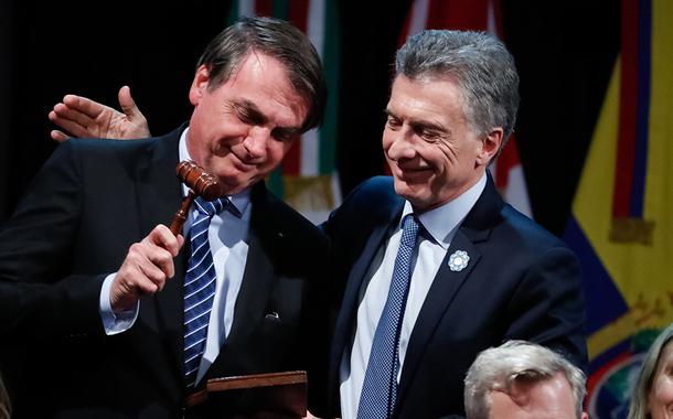 Passagem da presidência pro tempore do Mercosul para o Brasil.