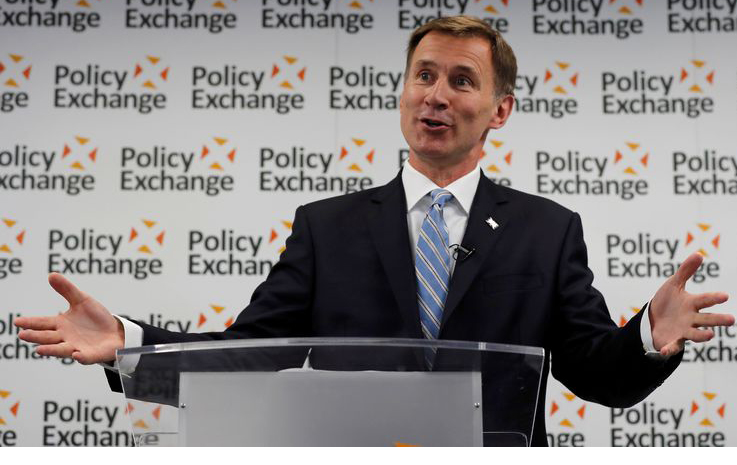 Jeremy Hunt, Londres