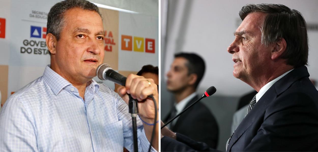 Governador da Bahia Rui Costa e Presidente Jair Bolsonaro
