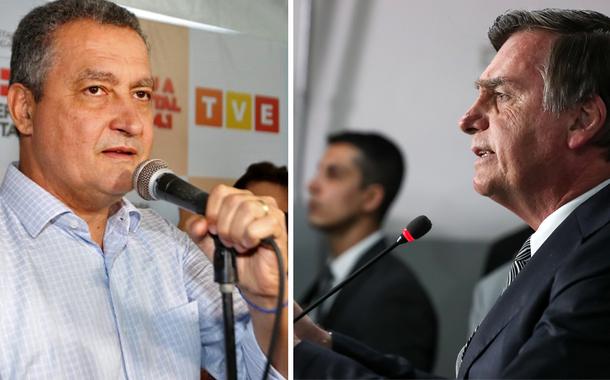 Governador da Bahia Rui Costa e Presidente Jair Bolsonaro