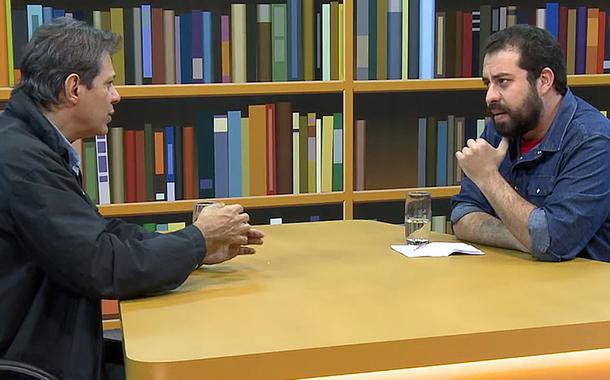Fernando Haddad e Guilherme Boulos