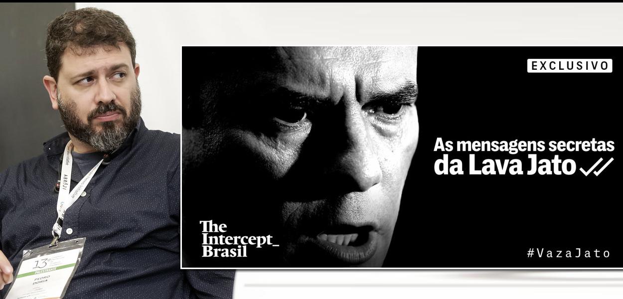 Pedro Doria e The Intercept Brasil com a série de reportagens da Vaza Jato.
