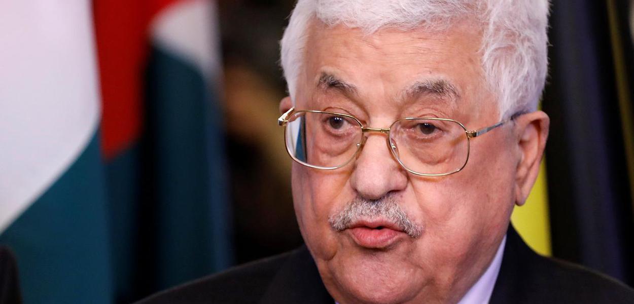 Presidente palestino Mahmoud Abbas