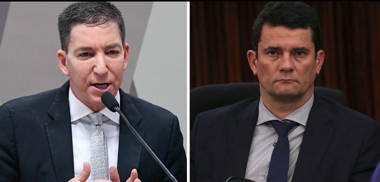 Glenn Greenwald e Sergio Moro