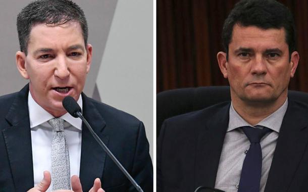 Glenn Greenwald e Sergio Moro