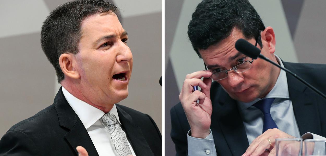 Glenn Greenwald e Sergio Moro