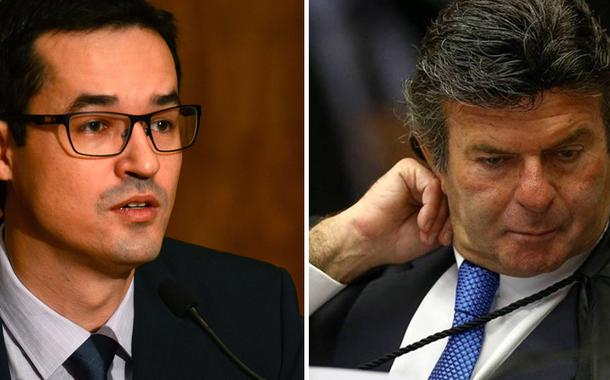 Deltan Dallagnol e Luiz Fux