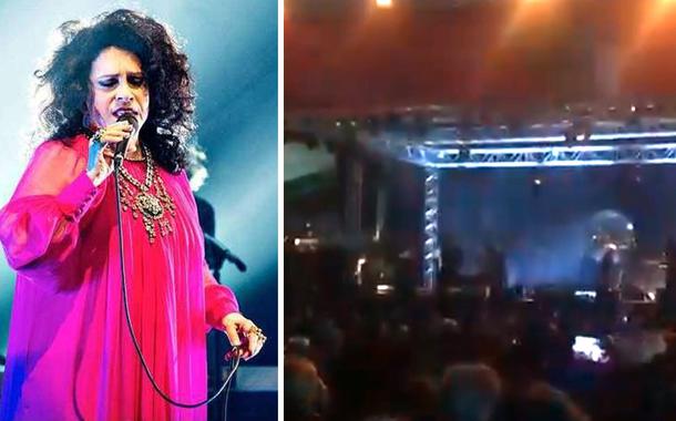 Gal Costa e público do Festival de Inverno de Bonito (MS) xingando Jair Bolsonaro.