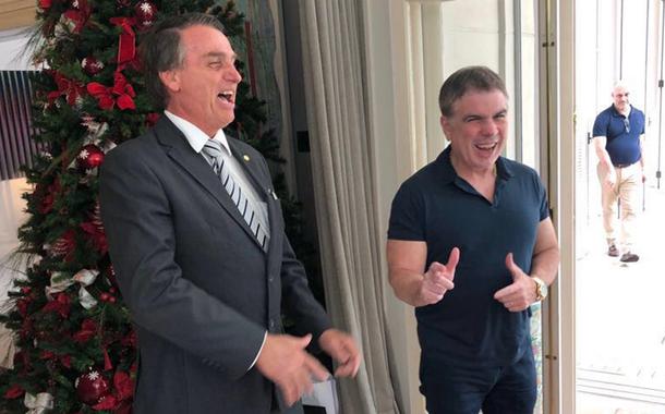 Jair Bolsonaro e Flávio Rocha