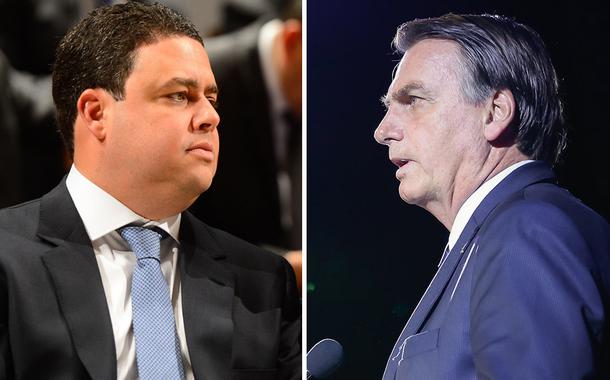 Felipe Santa Cruz e Jair Bolsonaro