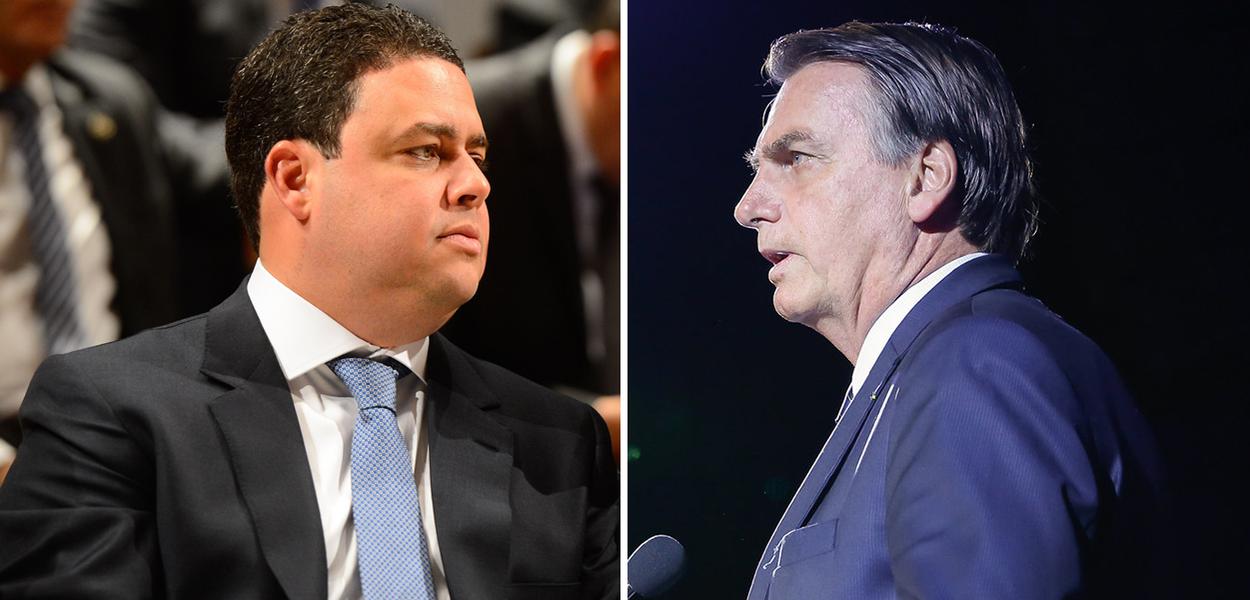 Felipe Santa Cruz e Jair Bolsonaro