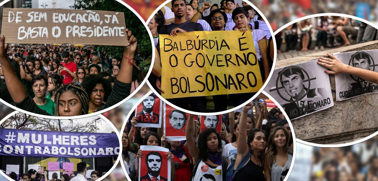 Manifestação contra Bolsonaro