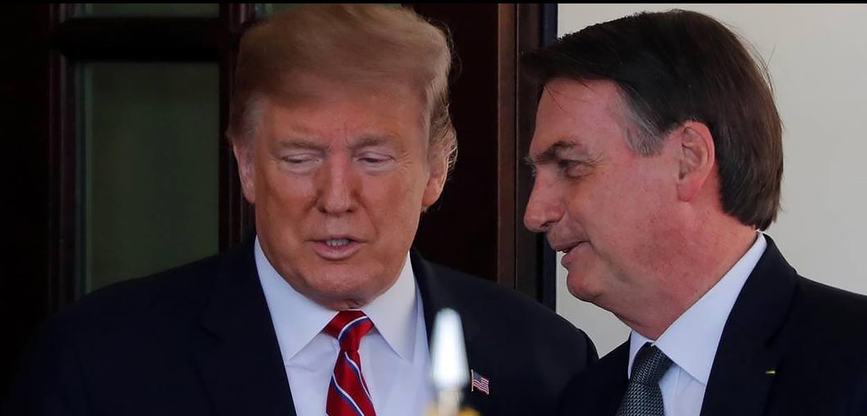 Donald Trump e Jair Bolsonaro 