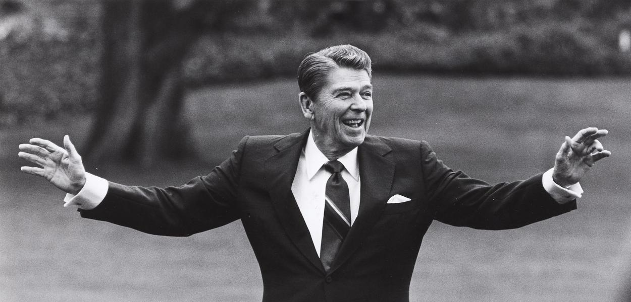 Ex-presidente dos Estados Unidos, Ronald Reagan.