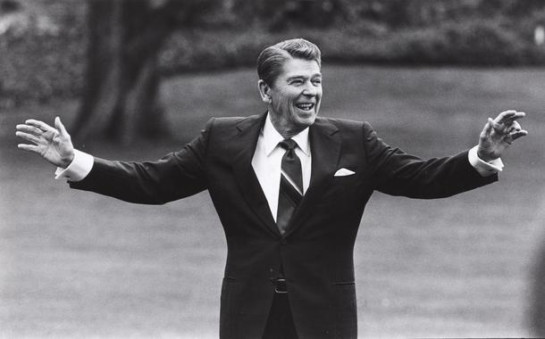 Ex-presidente dos Estados Unidos, Ronald Reagan.