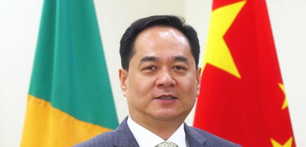 Embaixador da China no Brasil, Yang Wanming.