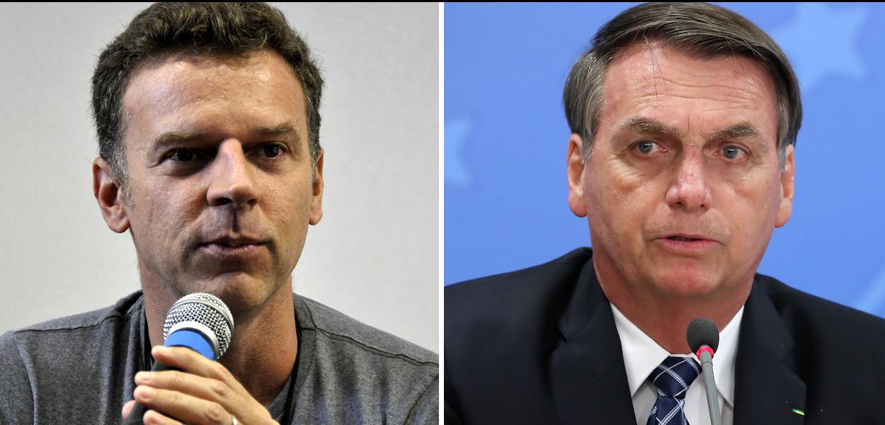 Eduardo Moreira e Jair Bolsonaro