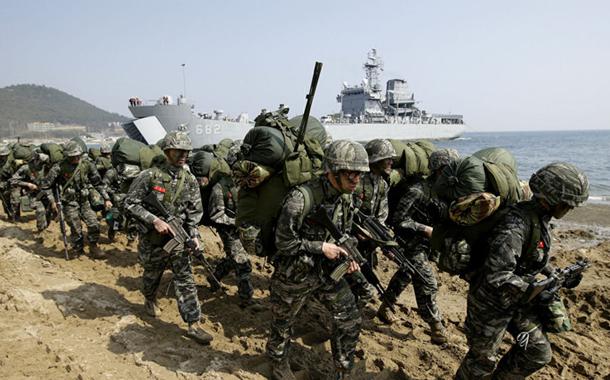 Manobras militares EUA-Coreia do Sul