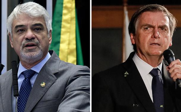 Humberto Costa e Jair Bolsonaro