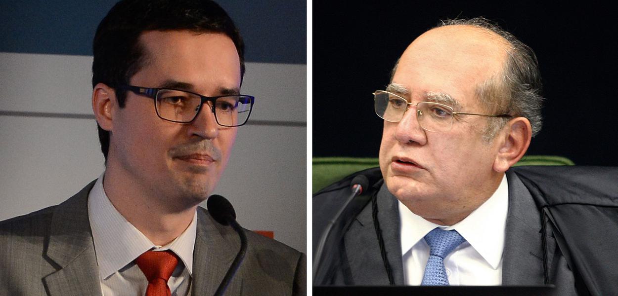 Deltan Dallagnol e Gilmar Mendes