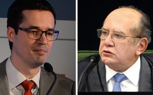 Deltan Dallagnol e Gilmar Mendes