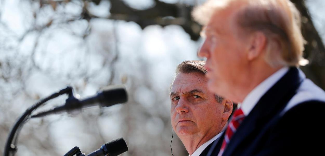 Jair Bolsoanro e Donald Trump