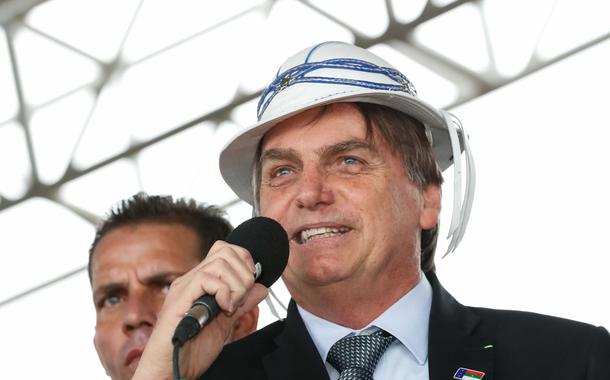 Presidente da República, Jair Bolsonaro fala ao povo