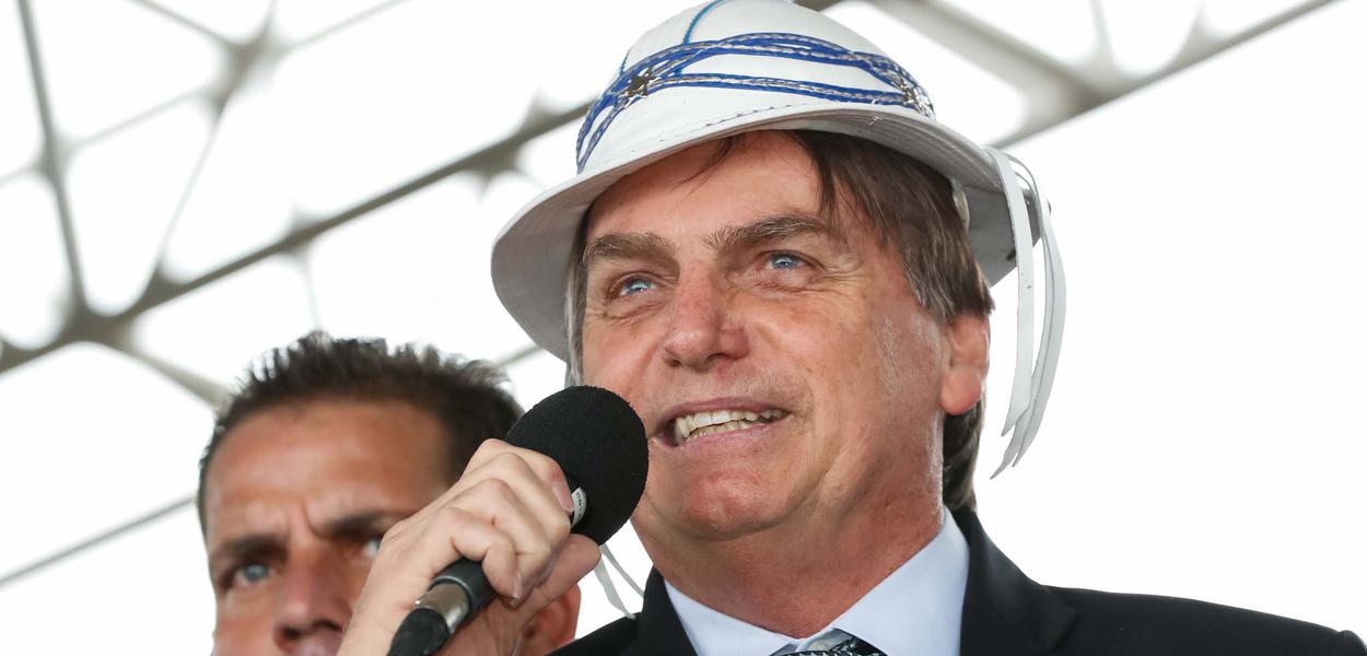 Presidente da República, Jair Bolsonaro fala ao povo