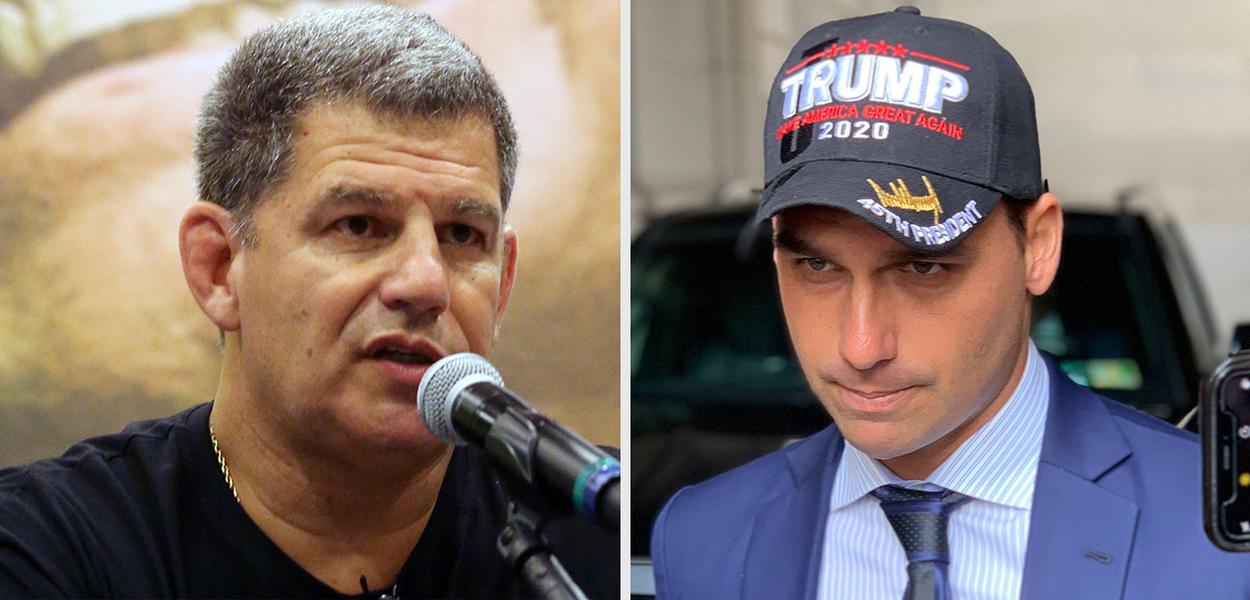 Gustavo Bebianno e Eduardo Bolsonaro