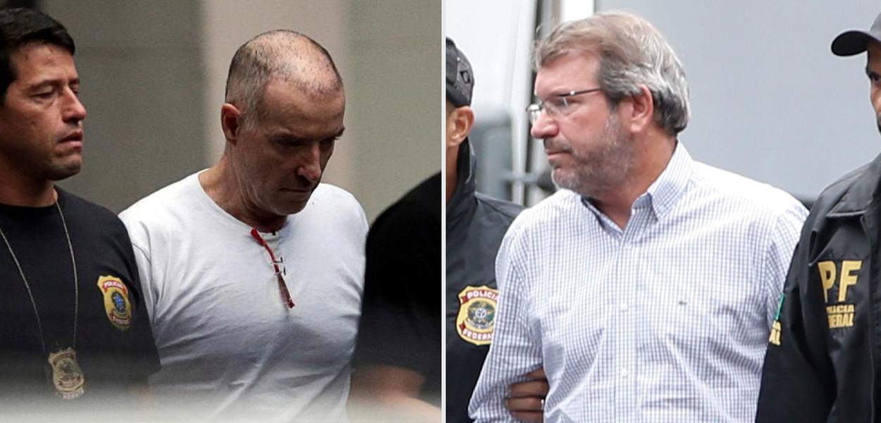 Eike Batista e Eduardo Plass