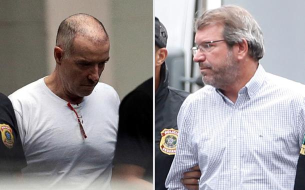 Eike Batista e Eduardo Plass