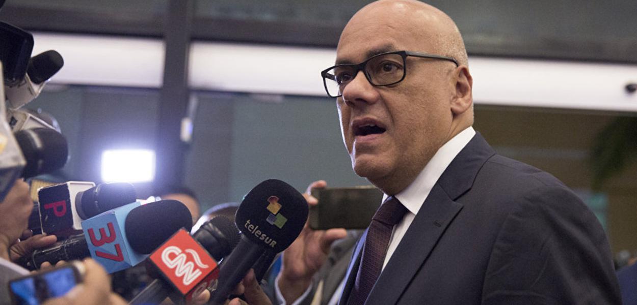 Jorge Rodríguez, presidente da Assembleia Nacional (AN)