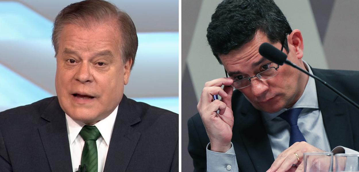 Chico Pinheiro e Sergio Moro
