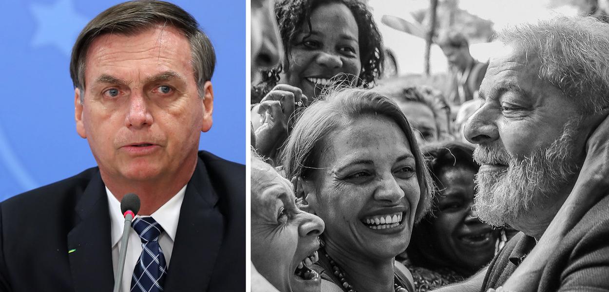 Jair Bolsonaro e Lula