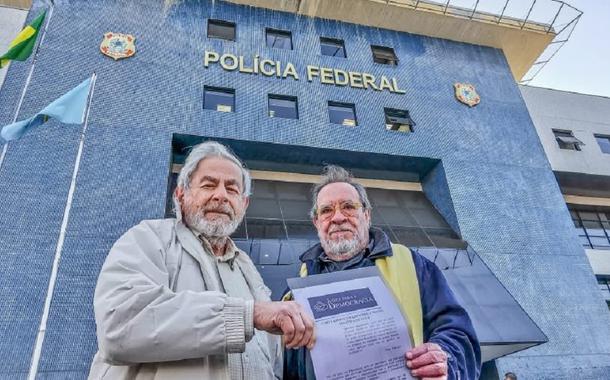 Raduan Nassar com Fernando Morais